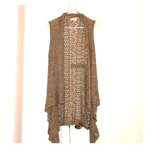 Forever 21 Woven Flowy Vest